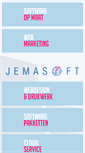 Mobile Screenshot of jemasoft.be